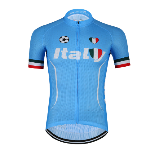 Italy 2025 Men's Summer Pro Cycling Jersey Short Sleeves