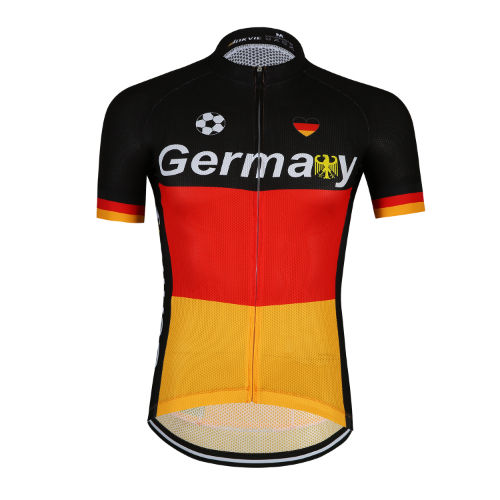 Germany 2025 Men's Summer Pro Cycling Jersey Short Sleeves