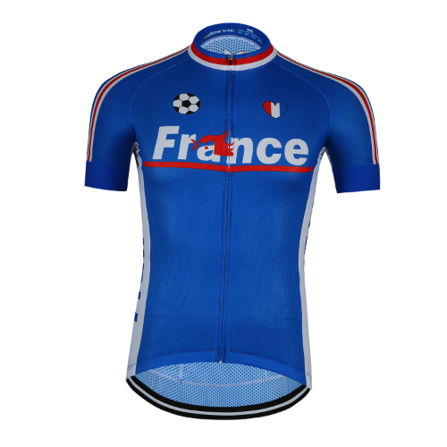 France 2025 Men's Summer Pro Cycling Jersey Short Sleeves